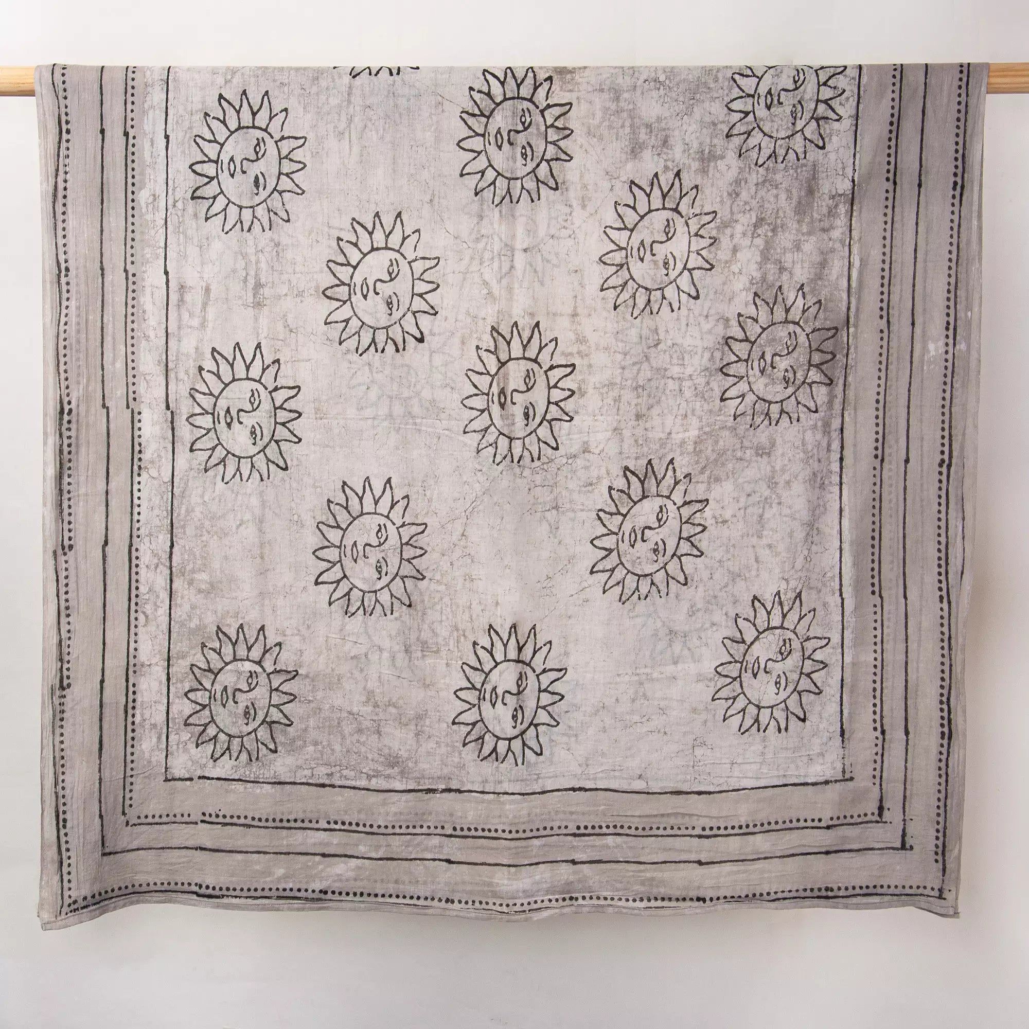 Pure Cotton Hand Block Printed Women's Dupatta